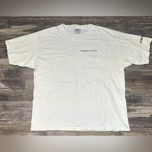 Vintage Adidas Shirt - DC United MLS Tee - White - Made USA Men’s XL